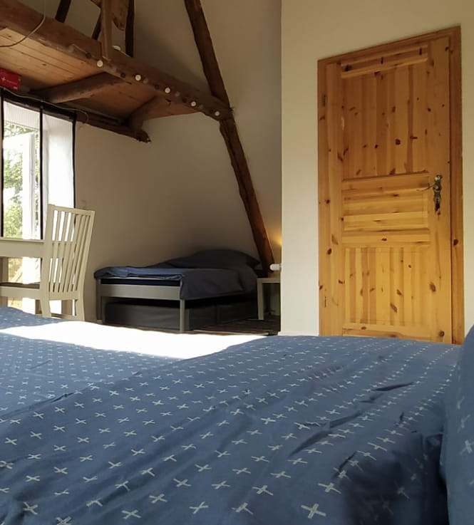 Dachstudio Einzelbett